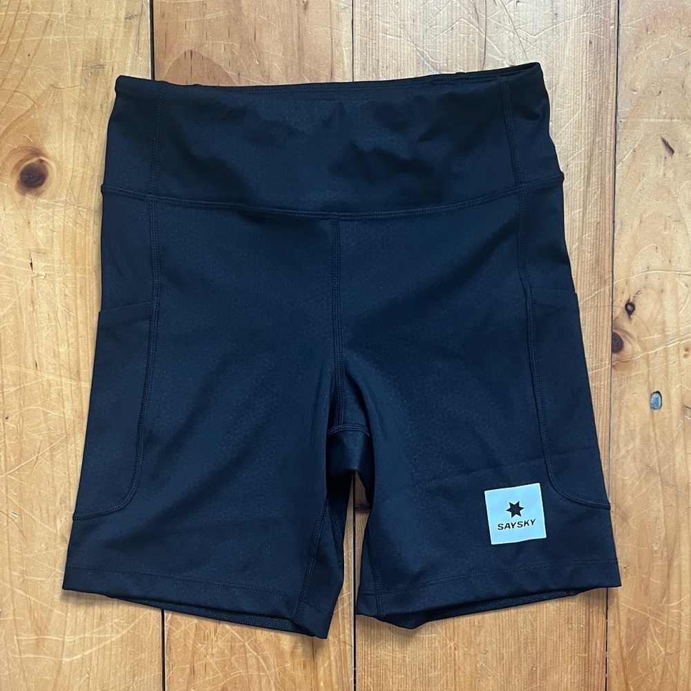 Saysky Women’s Combat+ Short Tights 7” - NWT, Black, Small
